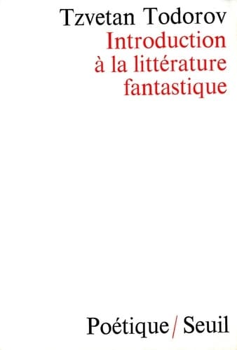Introduction à la littérature fantastique - Cover