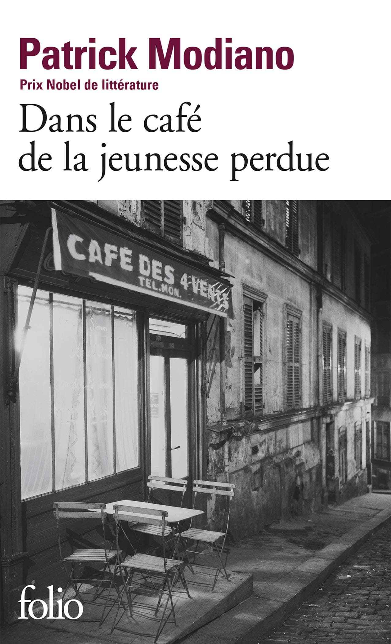 Dans le café de la jeunesse perdue - Cover
