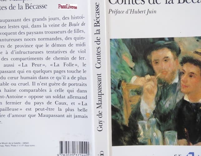 Les Contes De LA Becasse (Folio Series 1144) - Cover