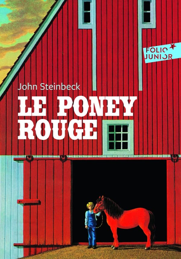 Le poney rouge - Cover