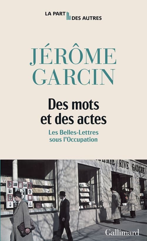 Des mots et des actes - Cover