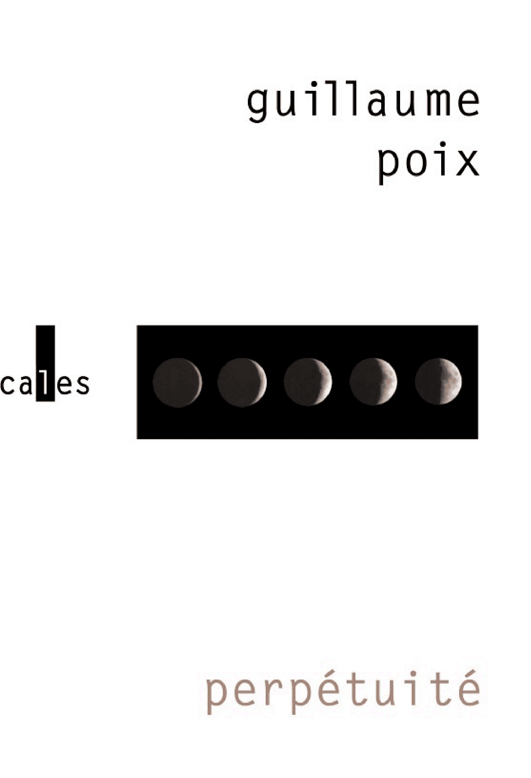 Perpétuité - Cover