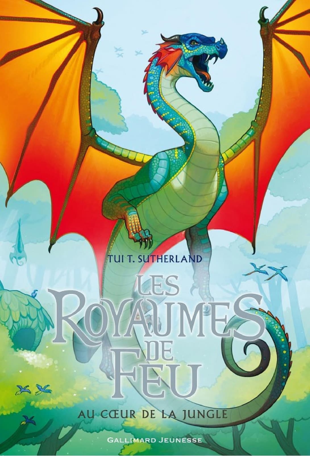 Les Royaumes de Feu (Tome 3) - Au cœur de la jungle - Cover