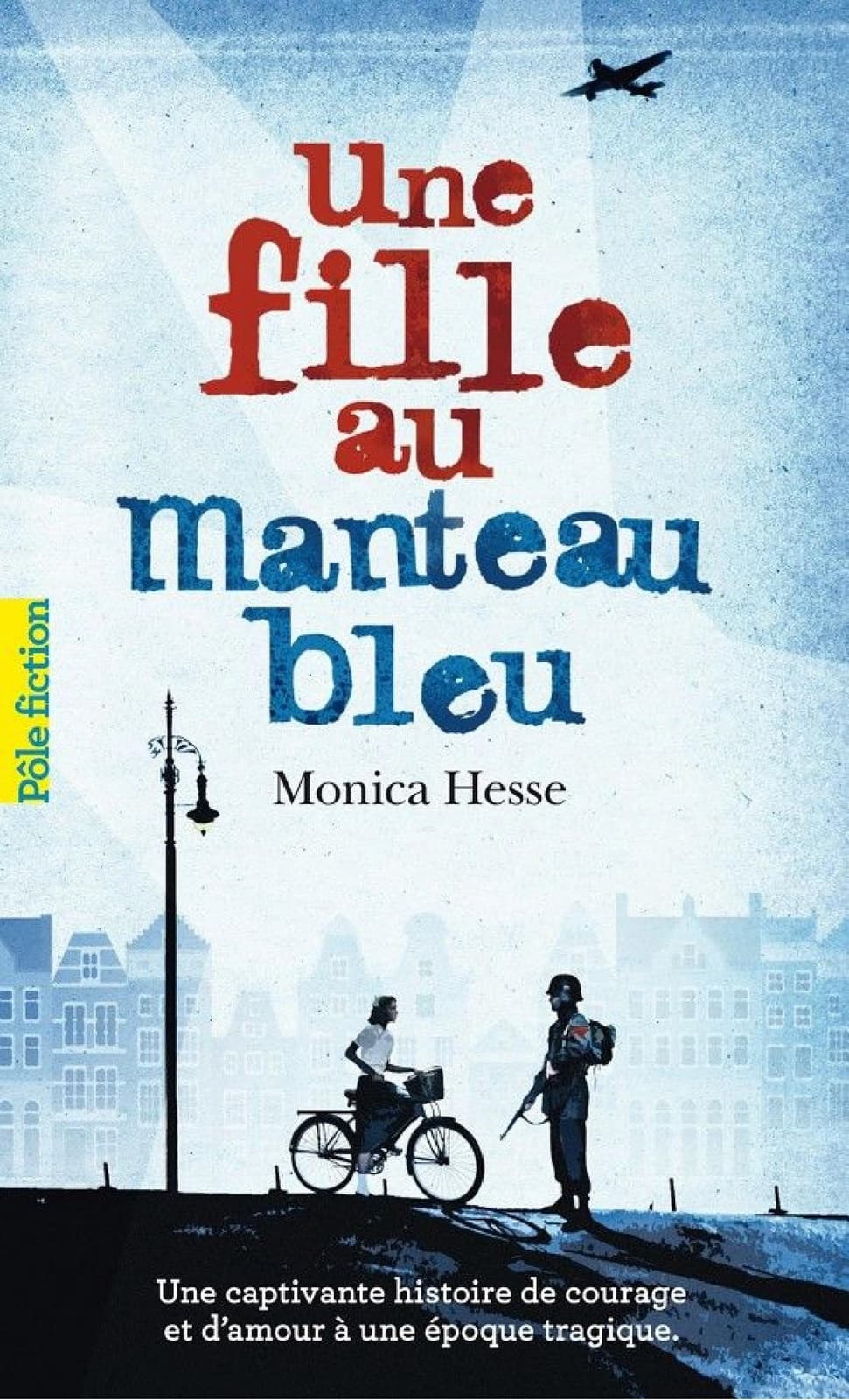 Une fille au manteau bleu - Cover