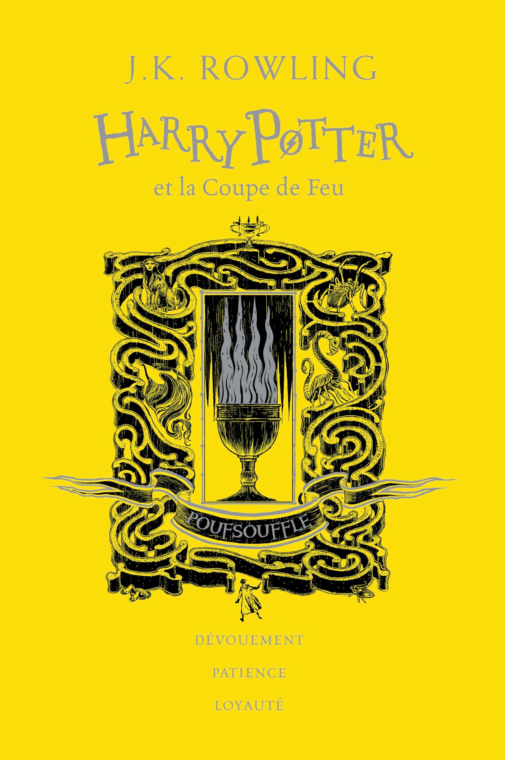 Harry Potter et la coupe de feu (Poufsouffle) - Cover