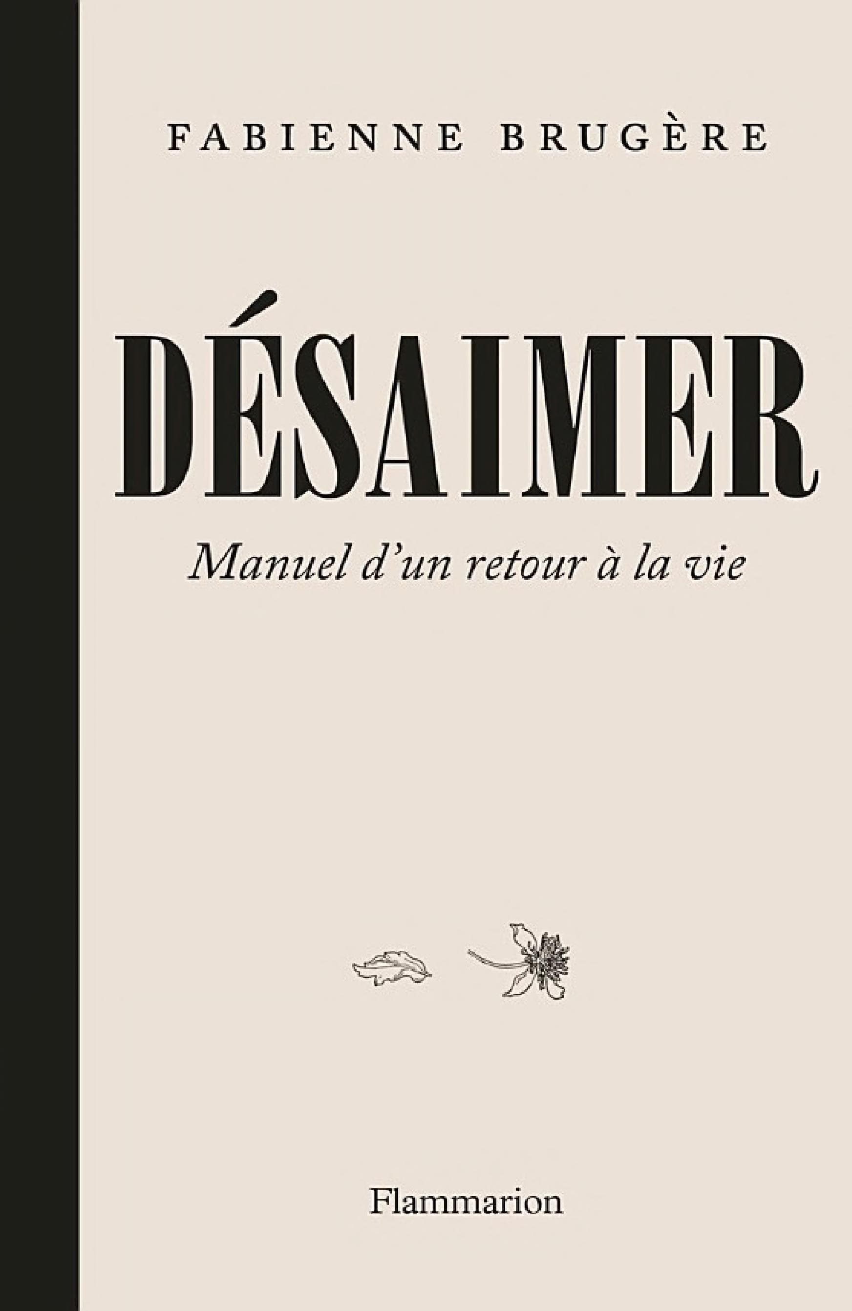 Désaimer. Manuel d'un retour à la vie - Cover