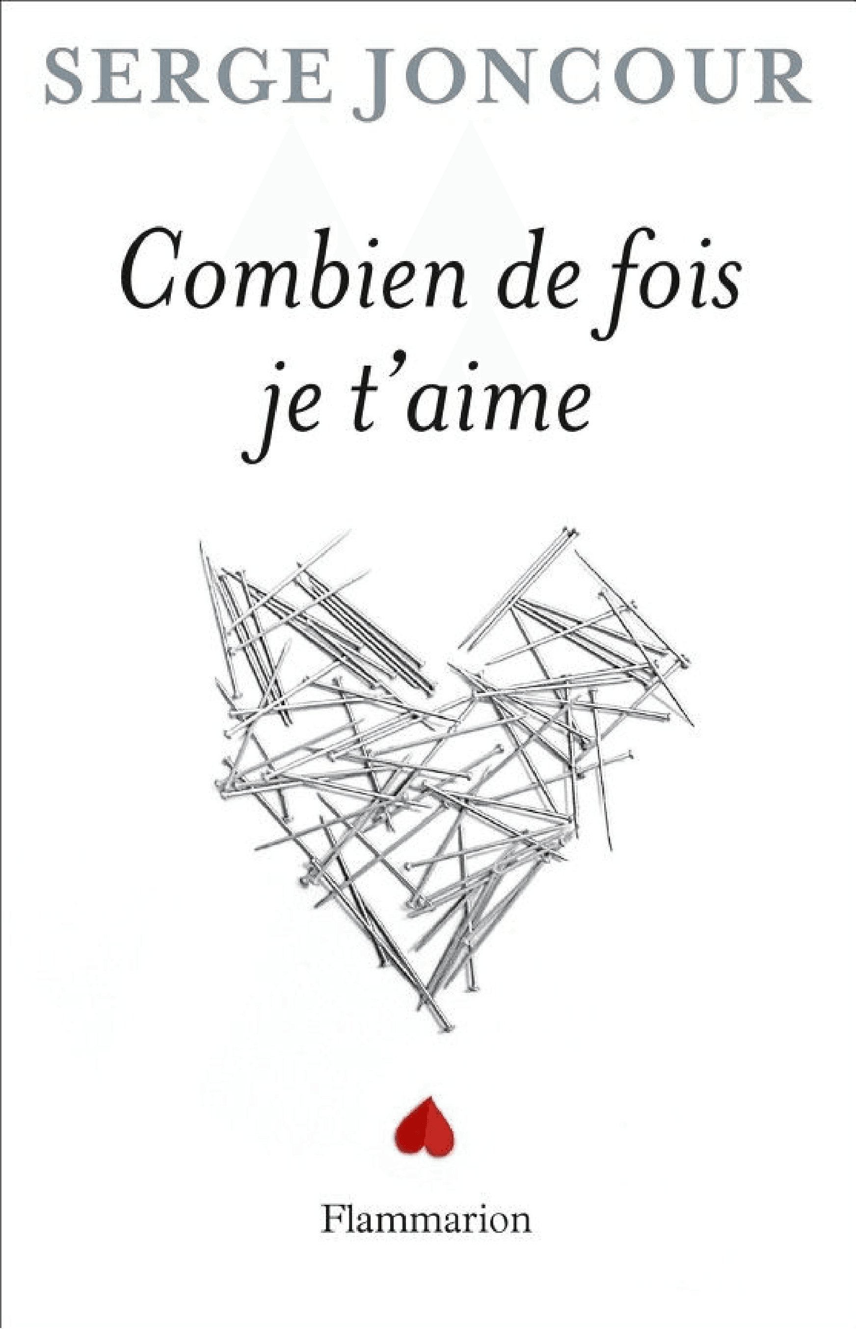 Combien de fois je t'aime - Cover