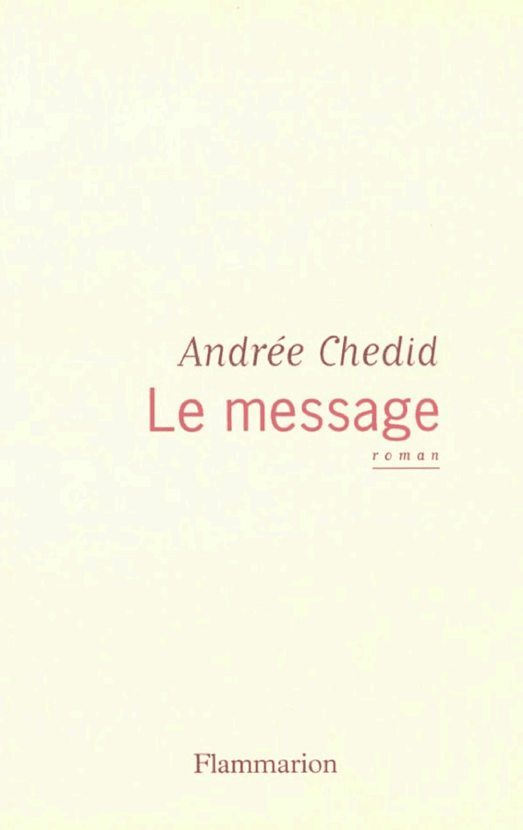 Le message - Cover