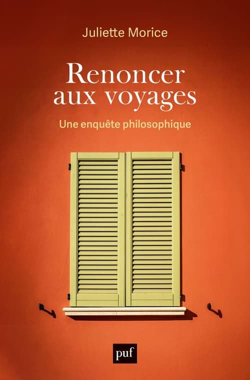Renoncer aux voyages - Cover
