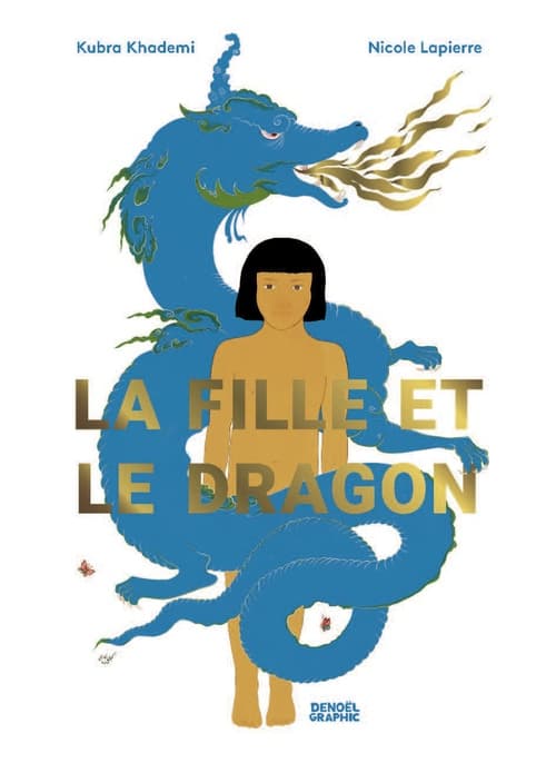 La Fille et le Dragon - Cover