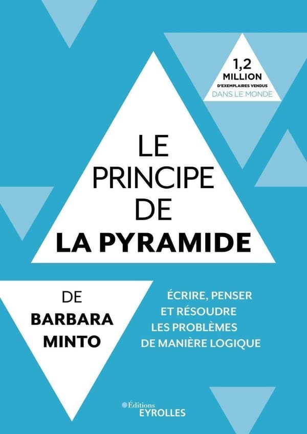 Le principe de la pyramide de Barbara Minto - Cover