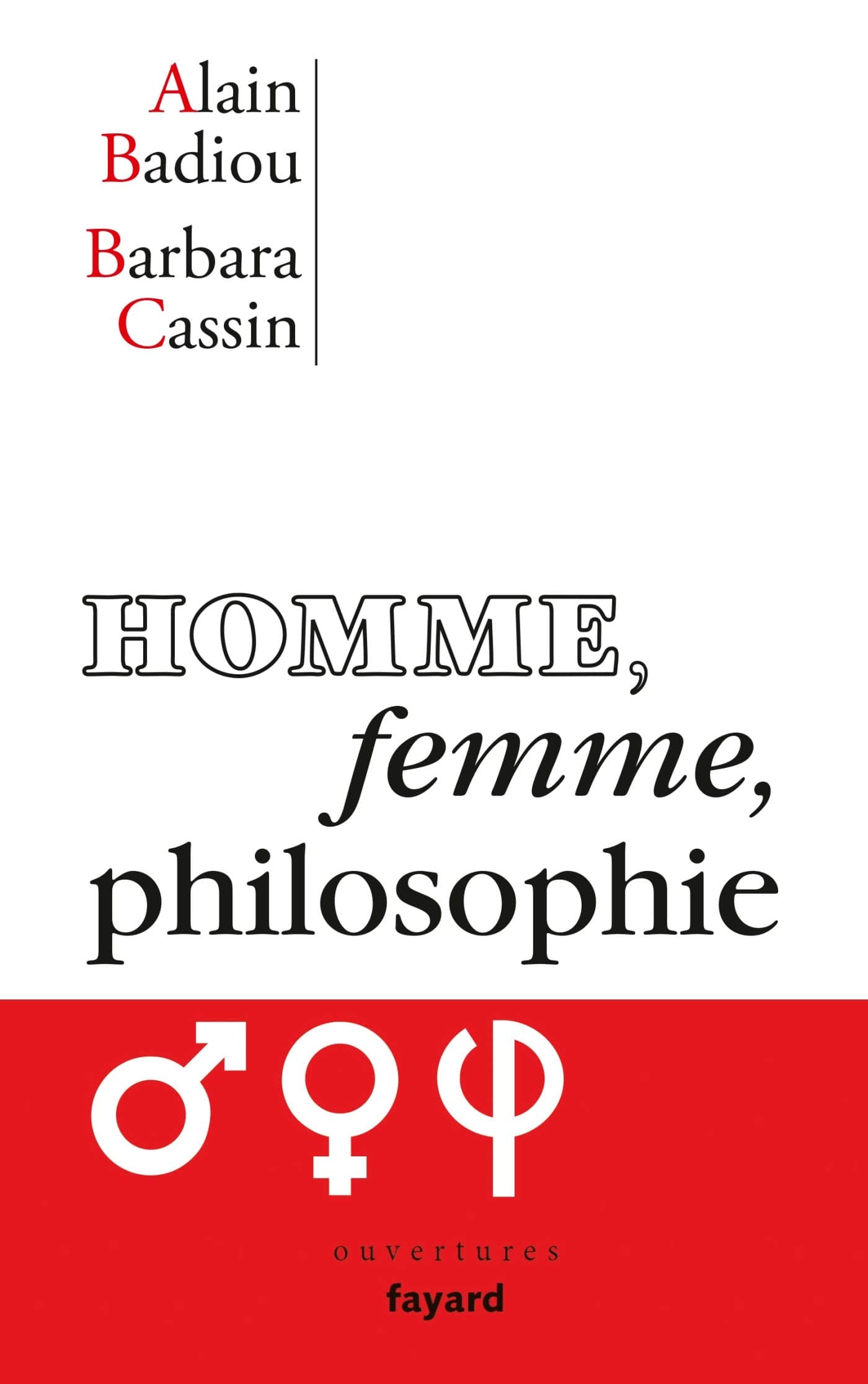 Homme, femme, philosophie - Cover