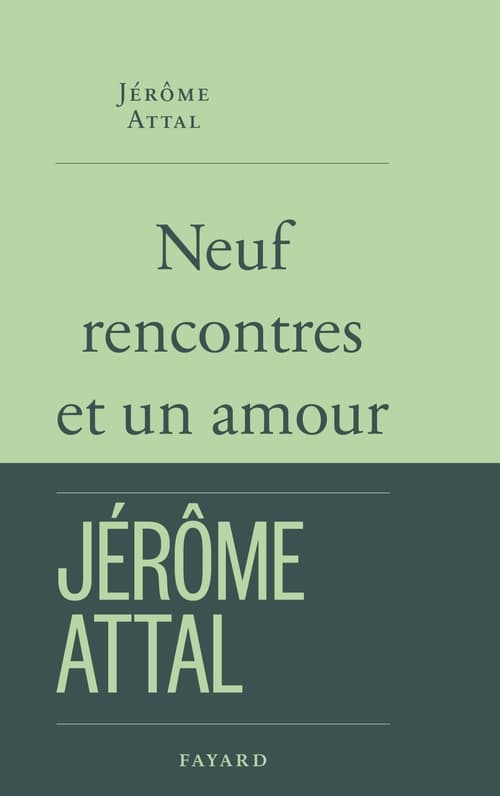 Neuf rencontres et un amour - Cover
