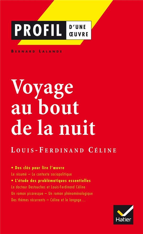 Voyage au bout de la nuit (1932), Céline - Cover