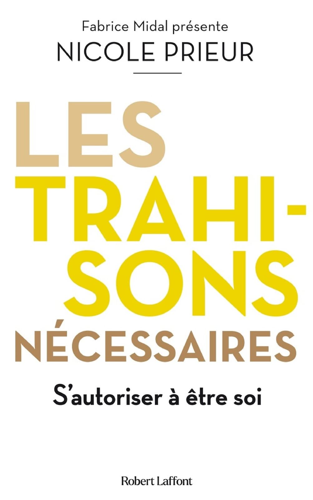 Les Trahisons nécessaires - Cover