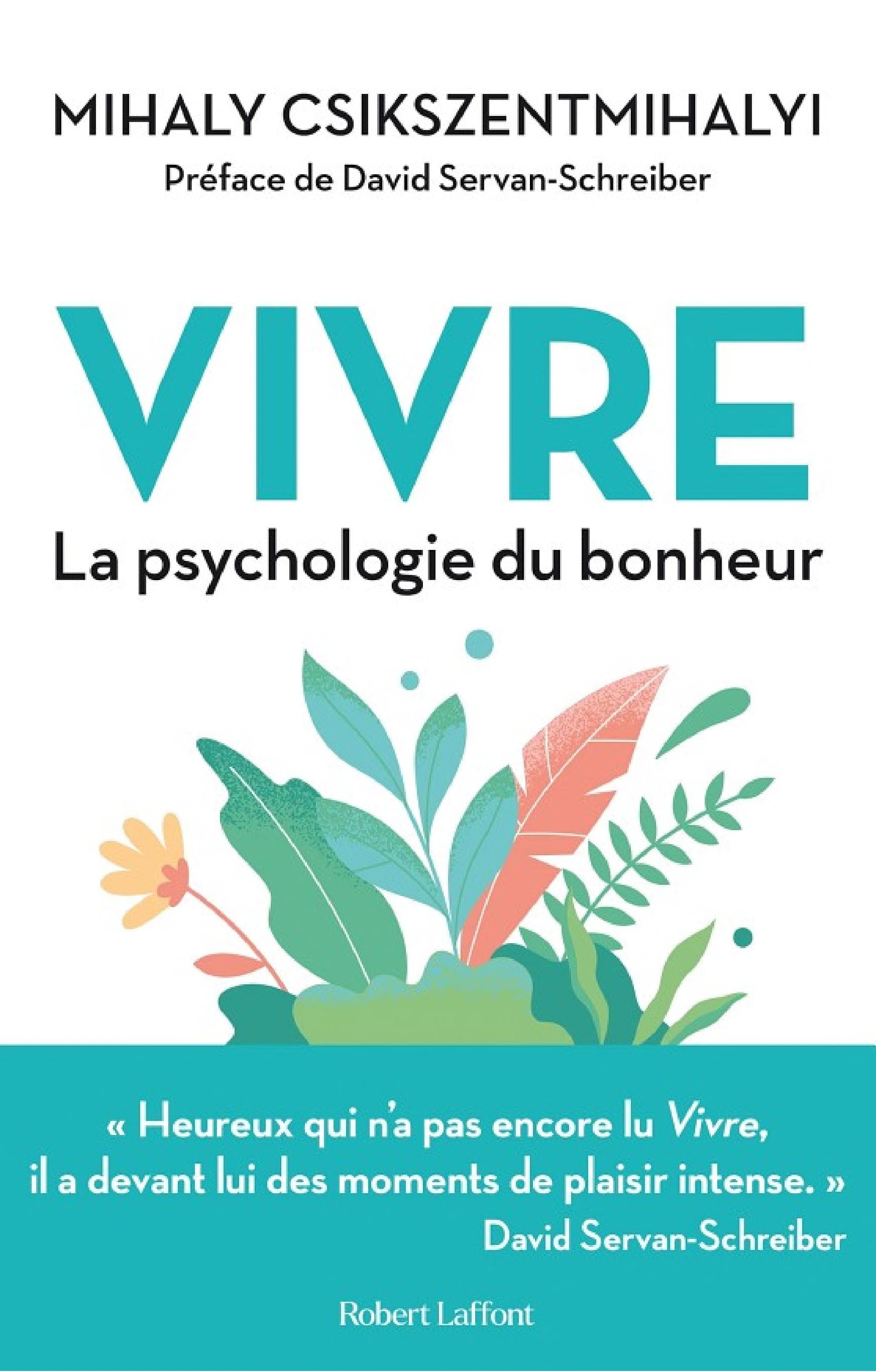 Vivre - La Psychologie du bonheur - Cover