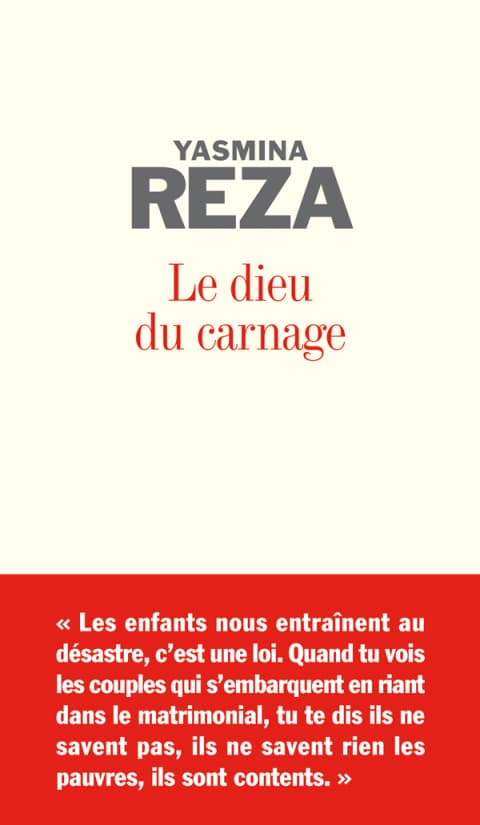 Le Dieu du carnage - Cover