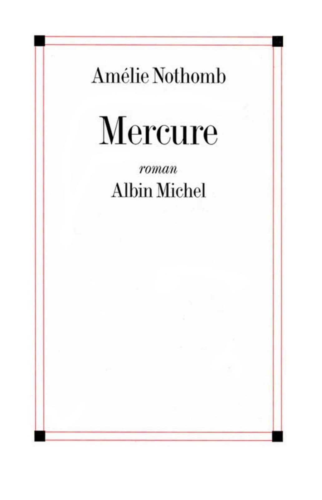 Mercure - Cover