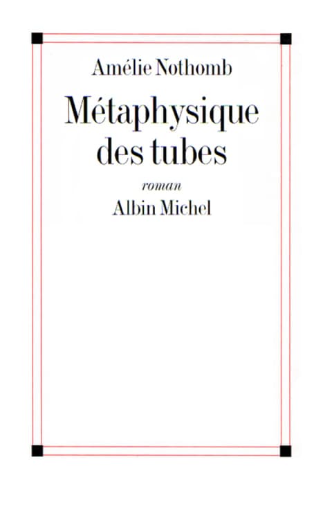 Métaphysique des tubes - Cover