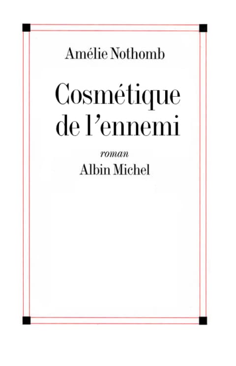 Cosmétique de l'ennemi - Cover