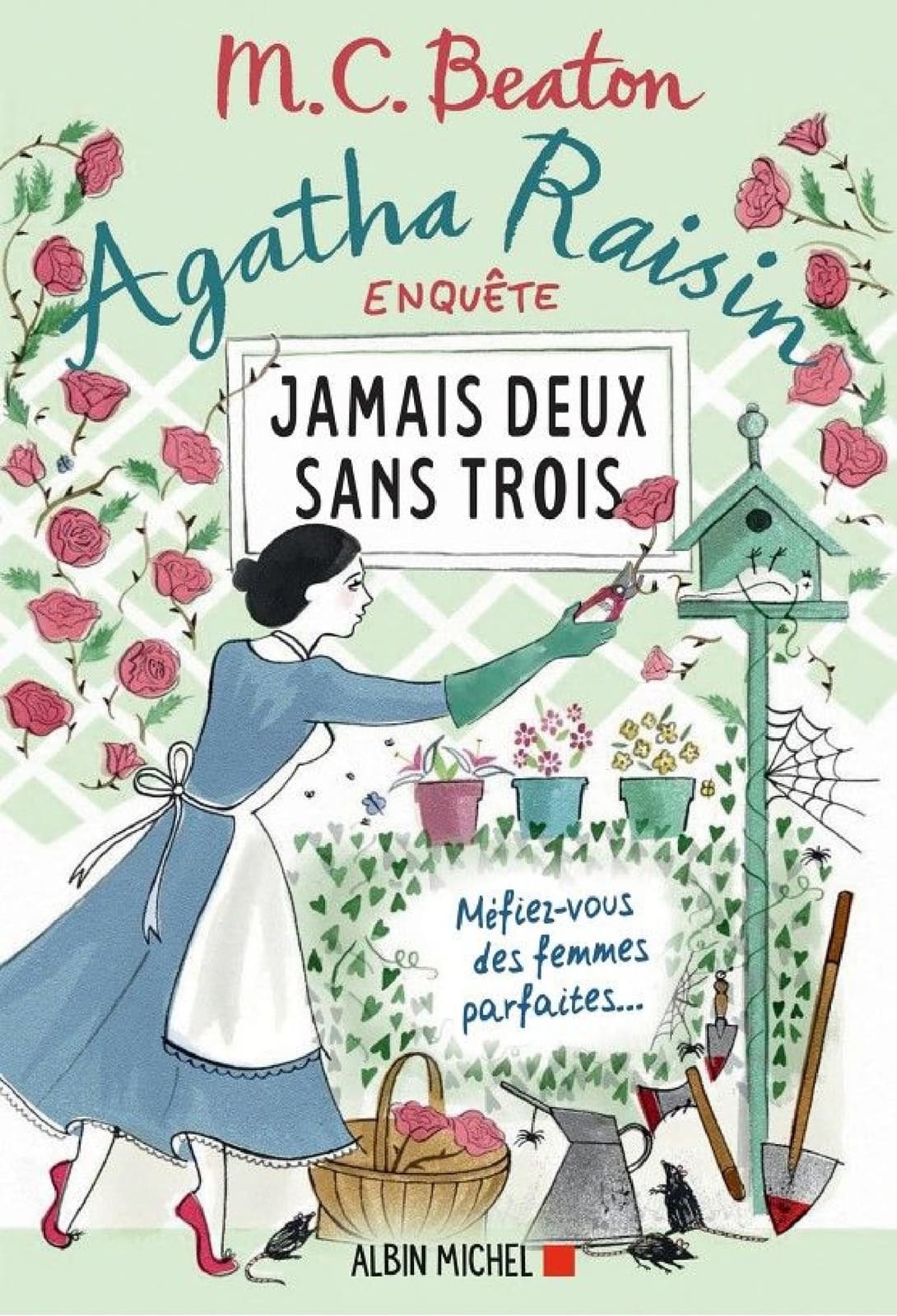 Agatha Raisin enquête 16 - Jamais deux sans trois - Cover