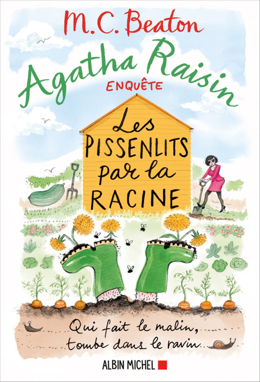 Agatha Raisin enquête 27 - Les pissenlits par la racine - Cover