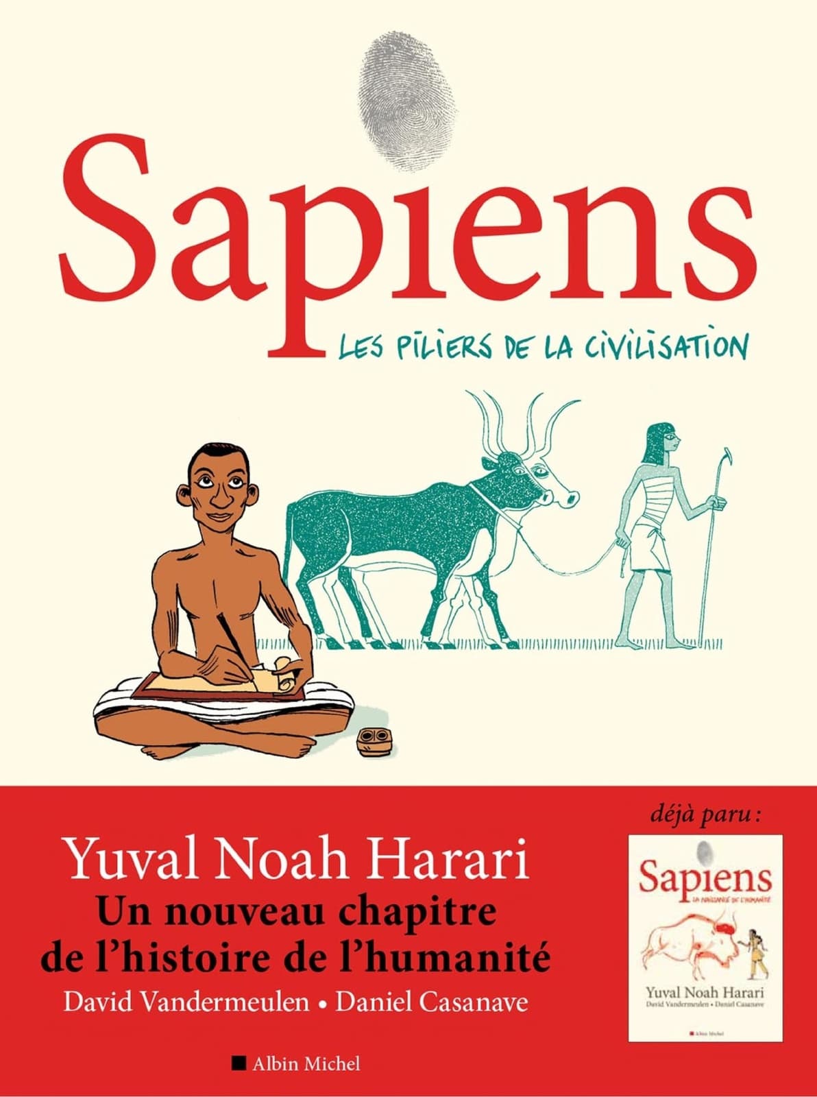 Sapiens - tome 2 (BD) - Cover