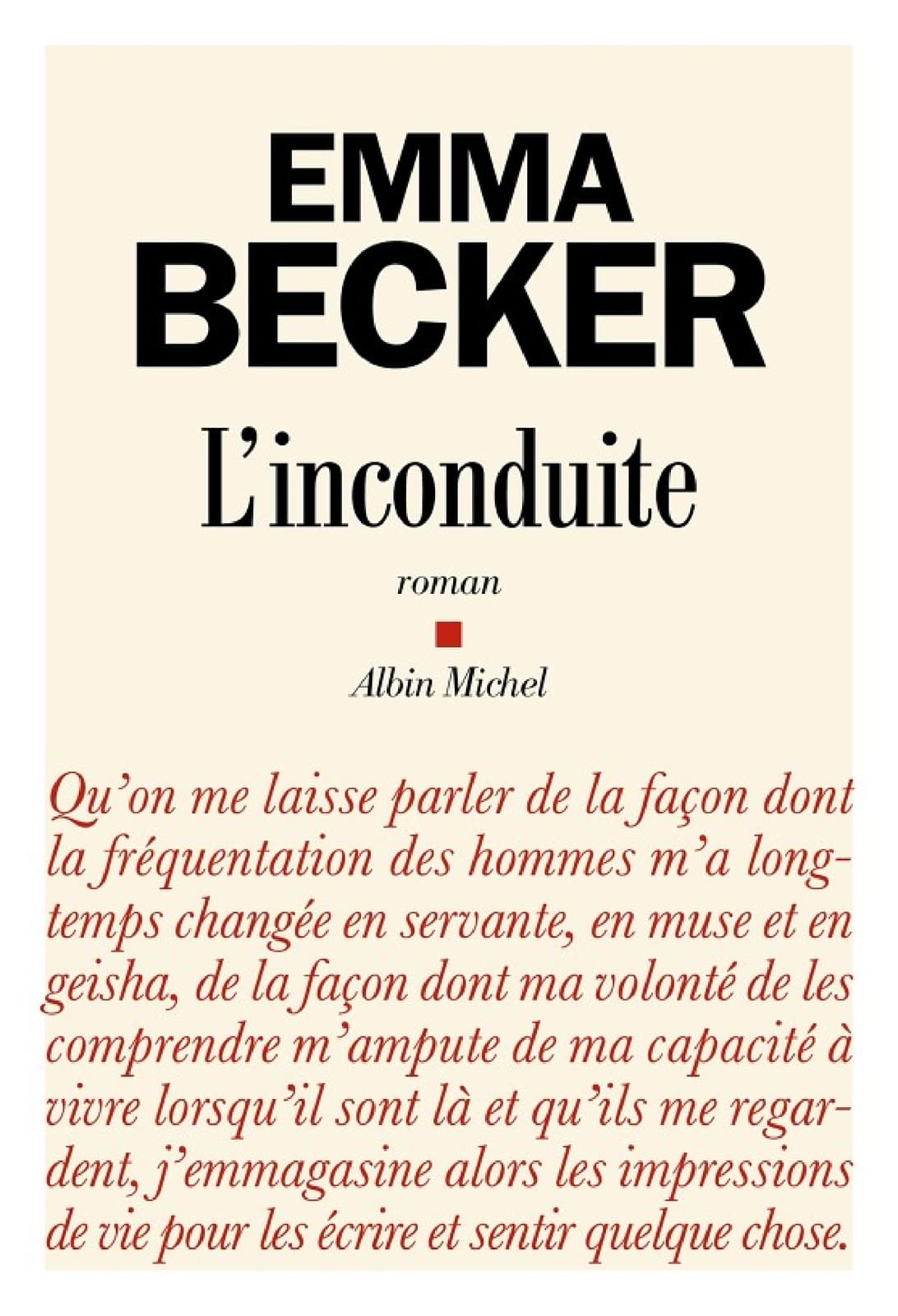 L'Inconduite