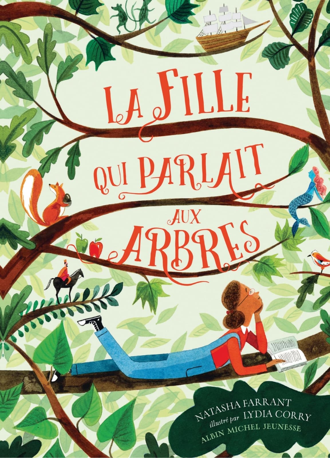 La Fille qui parlait aux arbres - Cover