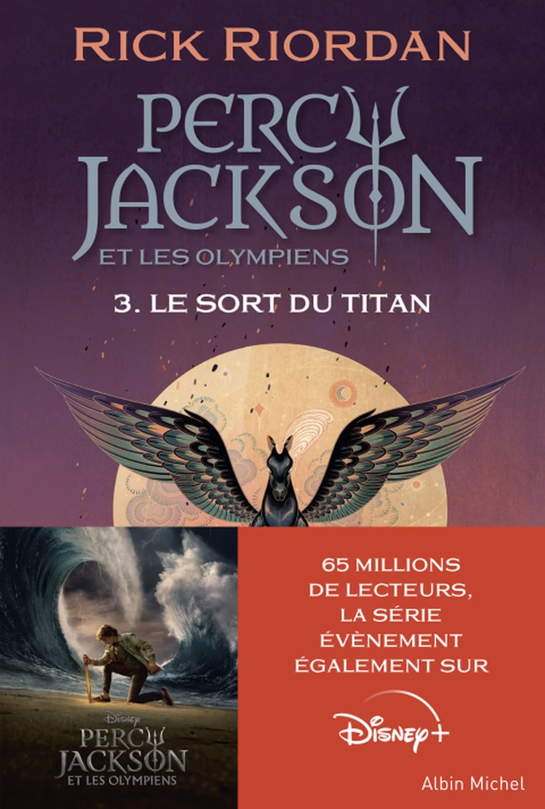 Percy Jackson et les Olympiens - tome 3 - Le Sort du titan - Cover