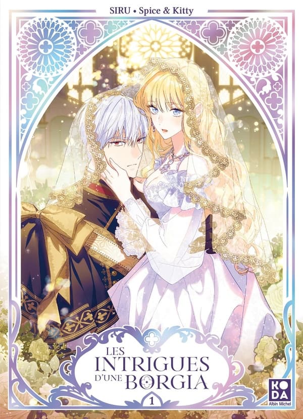 Les intrigues d'une Borgia Tome 1 - Cover