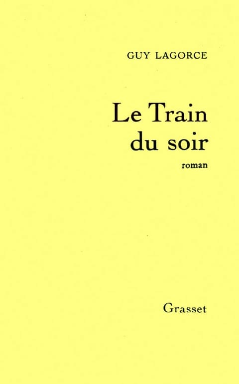 Le train du soir - Cover