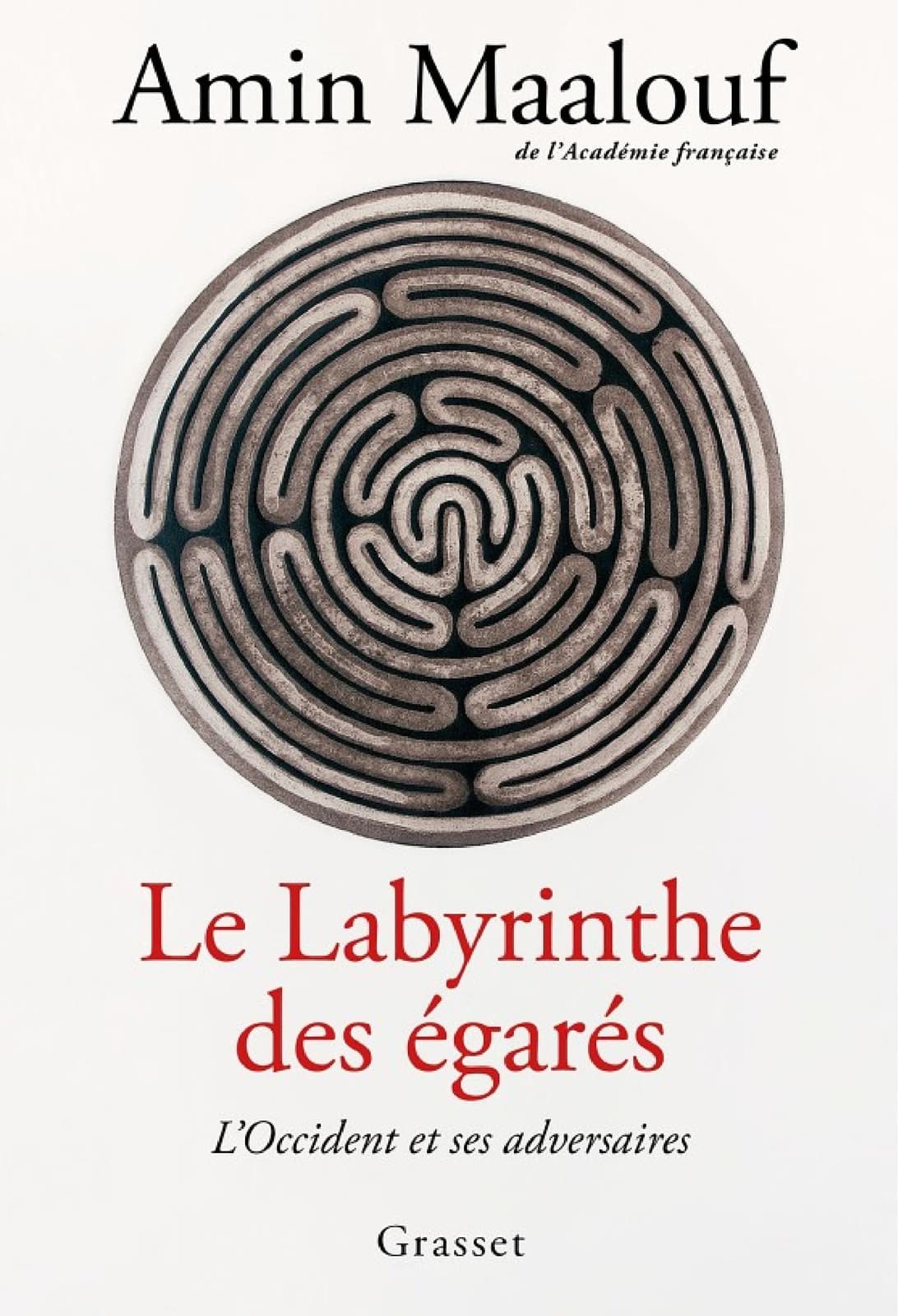 Le labyrinthe des égarés - Cover