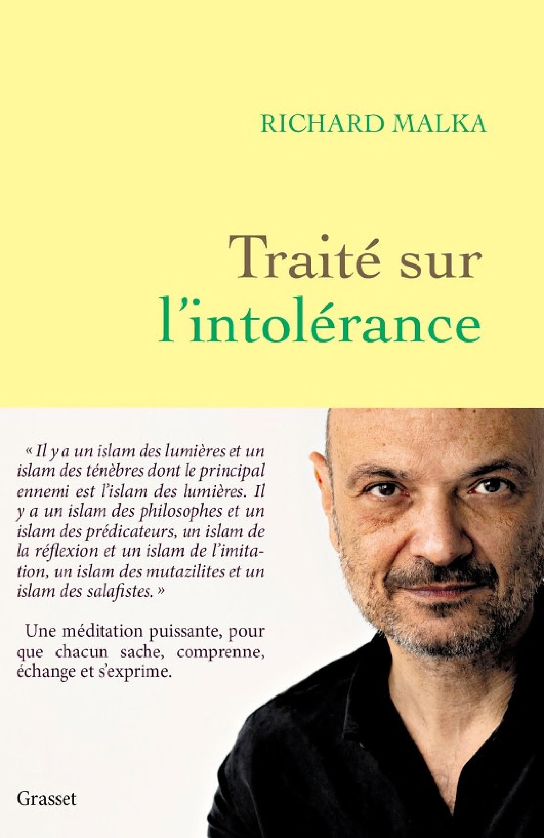 Traité sur l'intolérance - Cover
