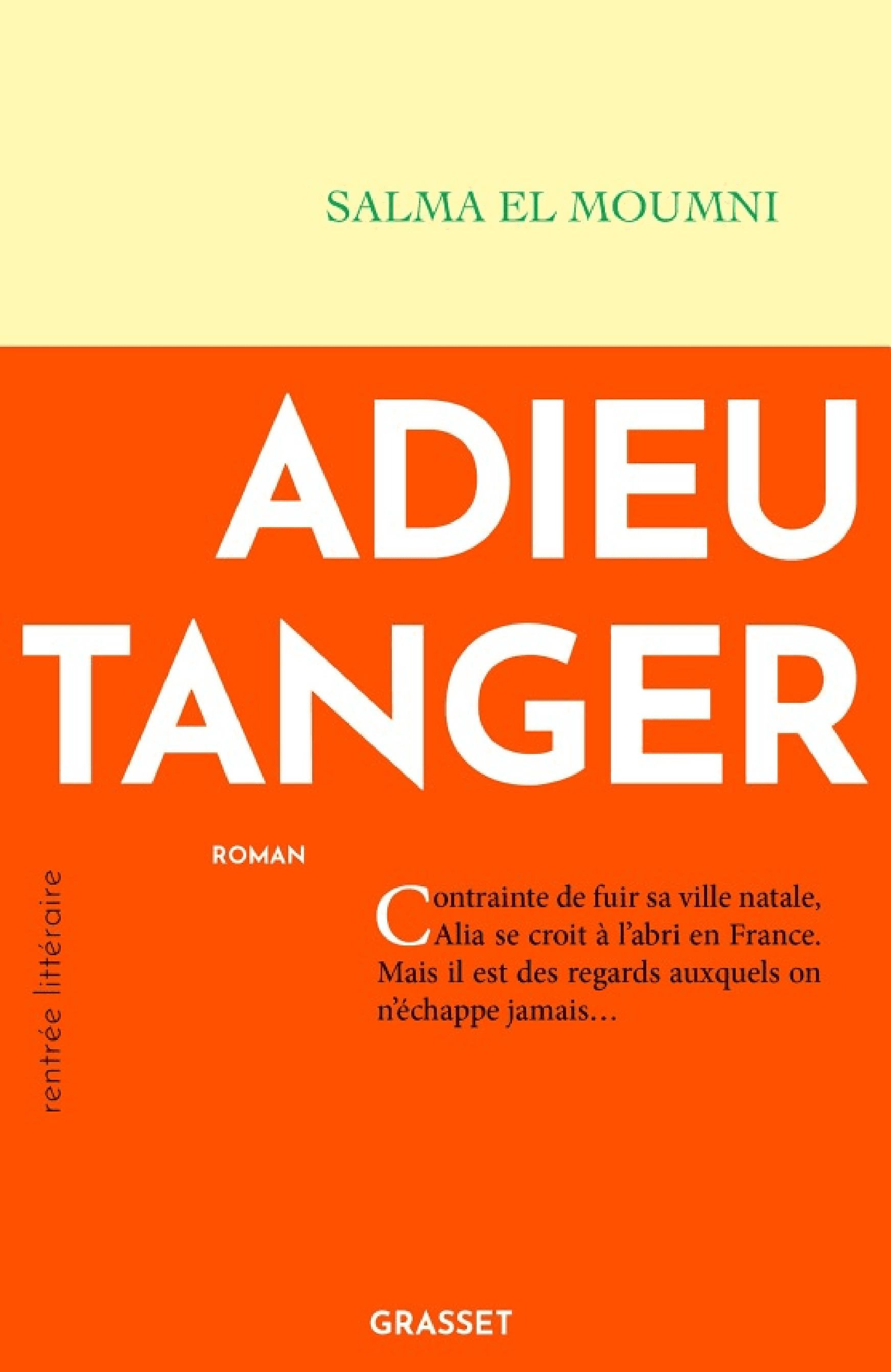 Adieu Tanger - Cover
