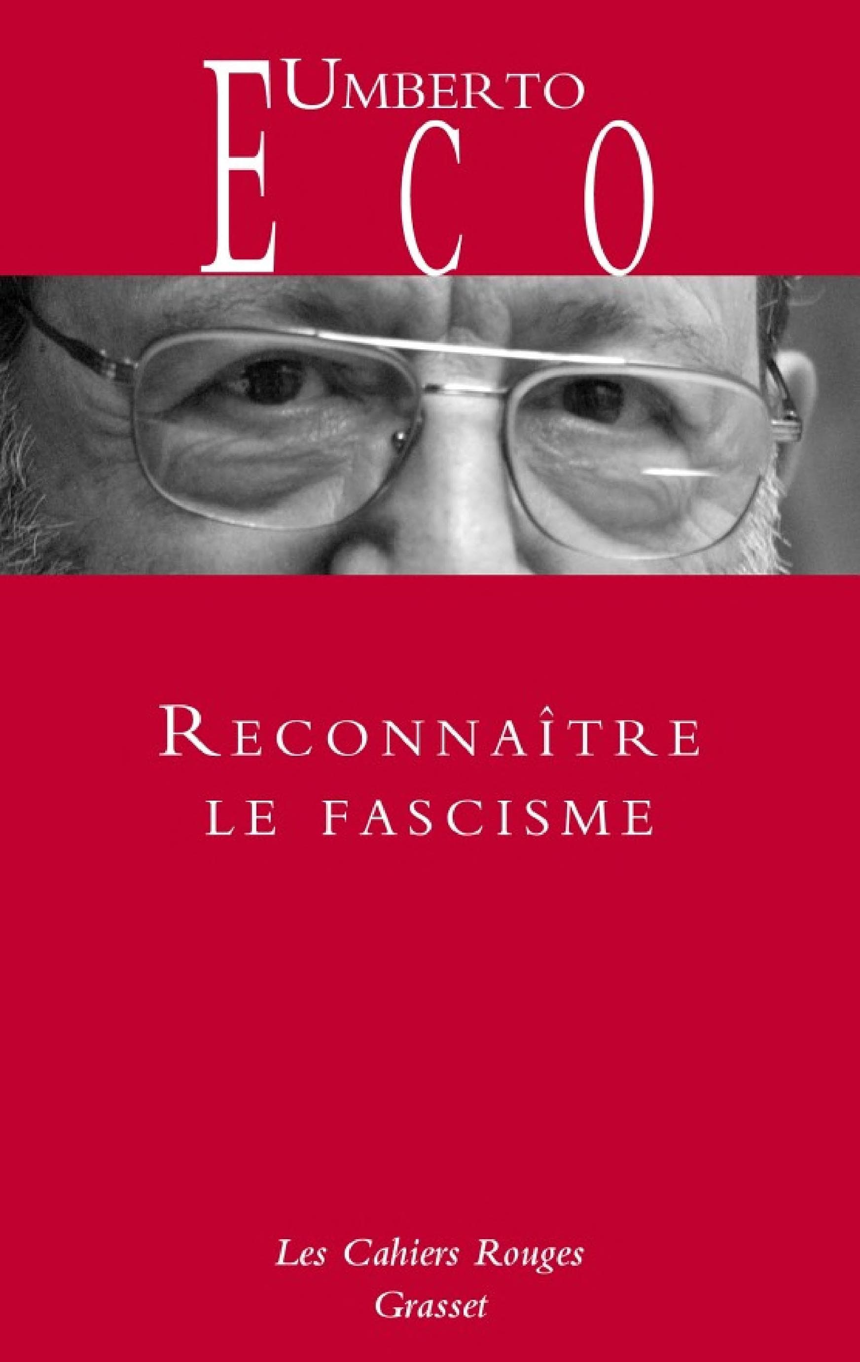 Reconnaître le fascisme - Cover