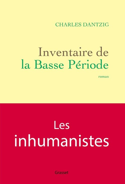 Inventaire de la basse période - Cover