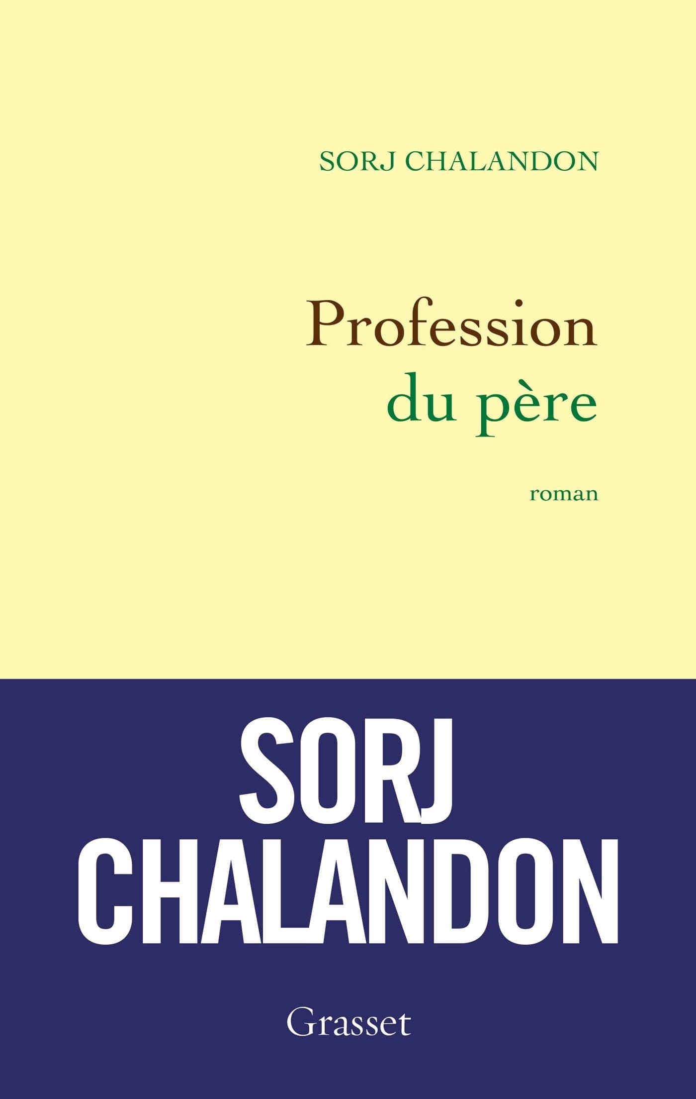 Profession du père - Cover