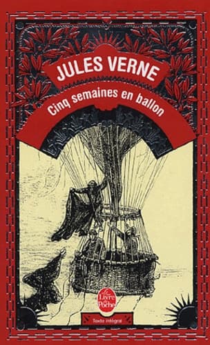 Cinq Semaines En Ballon (Le Livre de Poche) - Cover