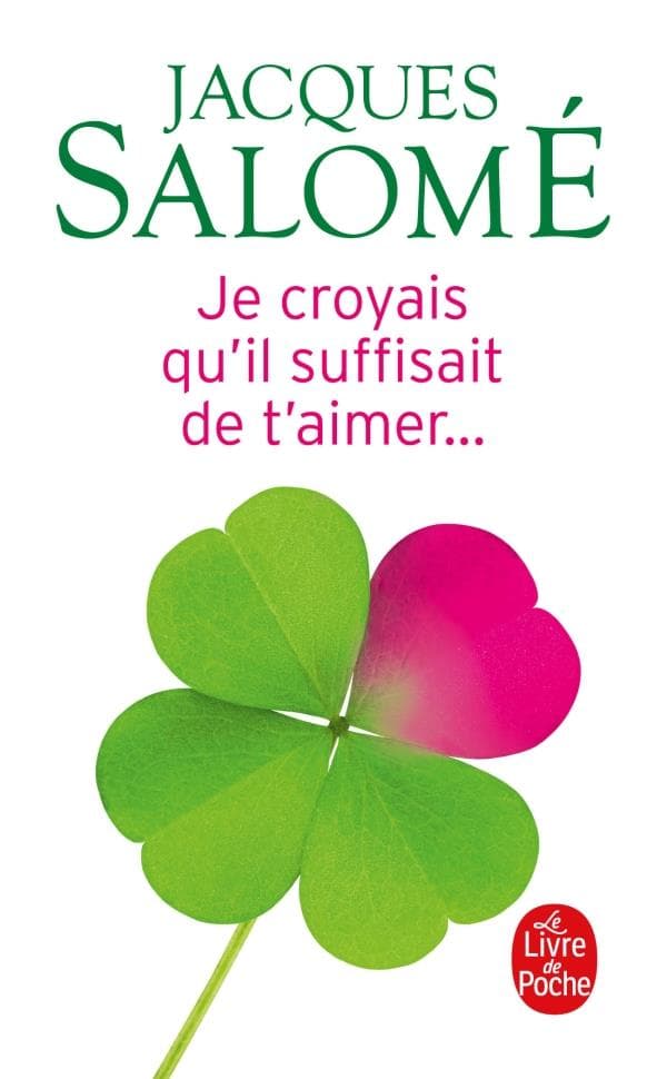 Je croyais qu'il suffisait de t'aimer nouvelles - Cover