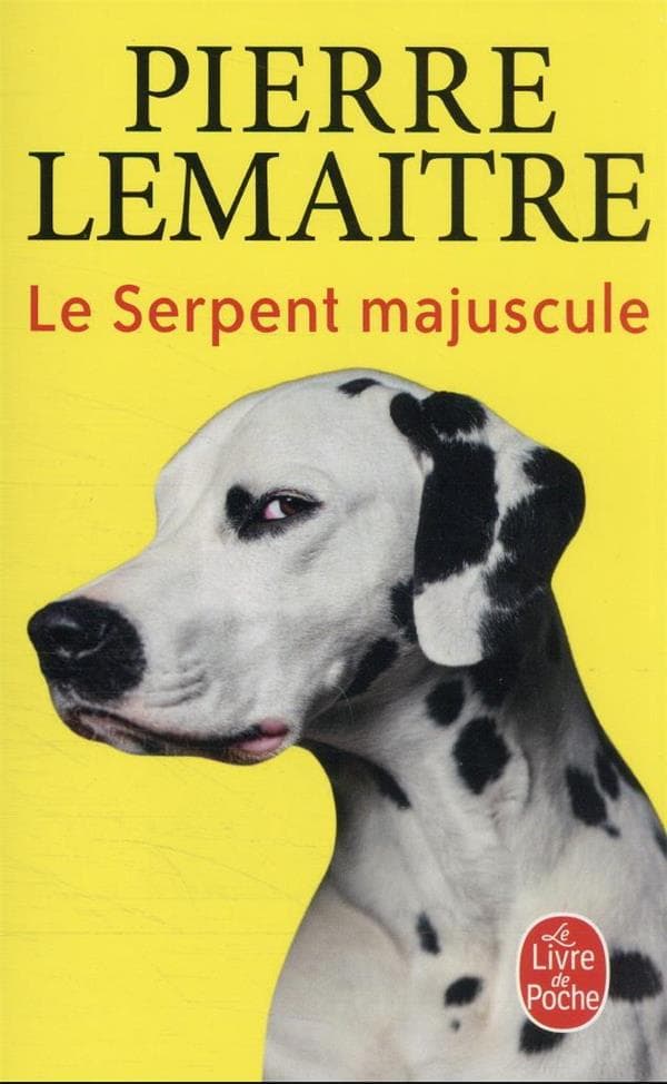 Le serpent majuscule - Cover