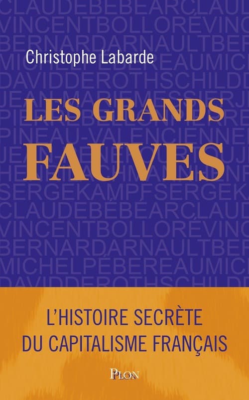 Les grands fauves - Cover