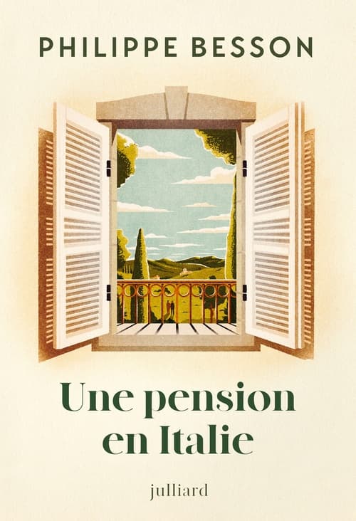 Une pension en Italie - Nouveauté Philippe Besson 2026 - Cover