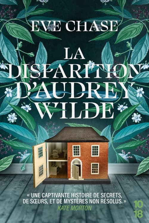 La disparition d'Audrey Wilde - Cover