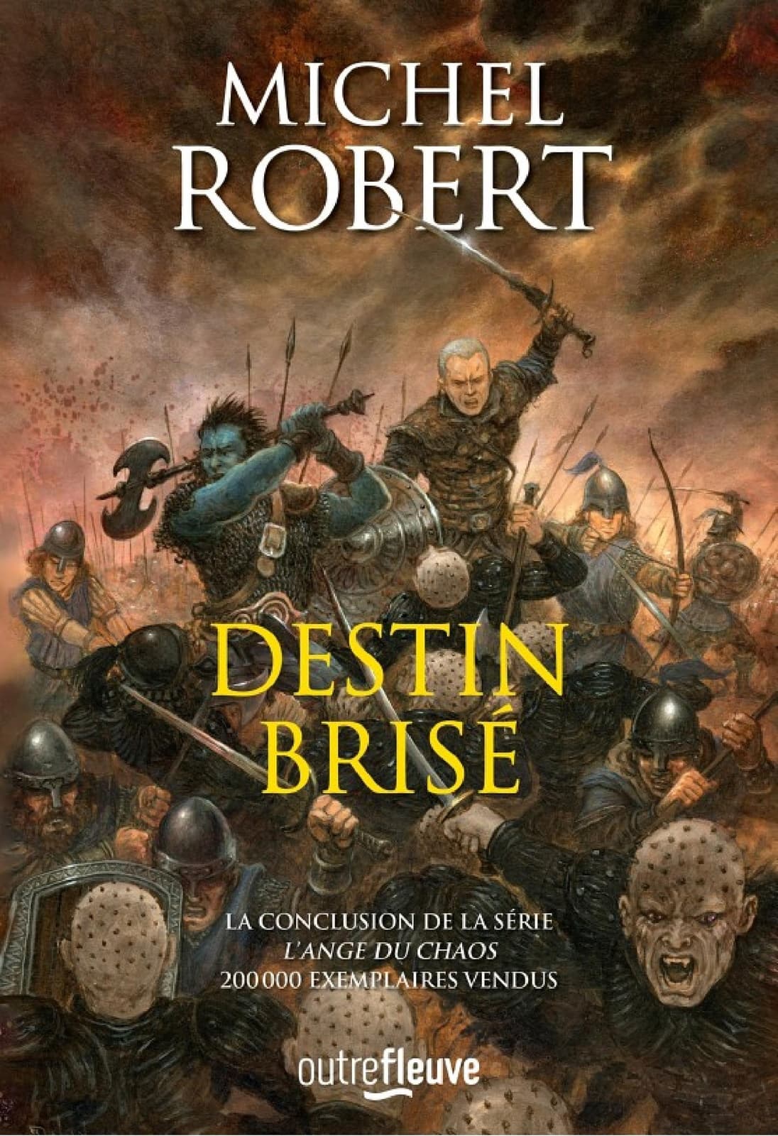 Destin Brisé - L'Ange du Chaos Tome 10 - Cover