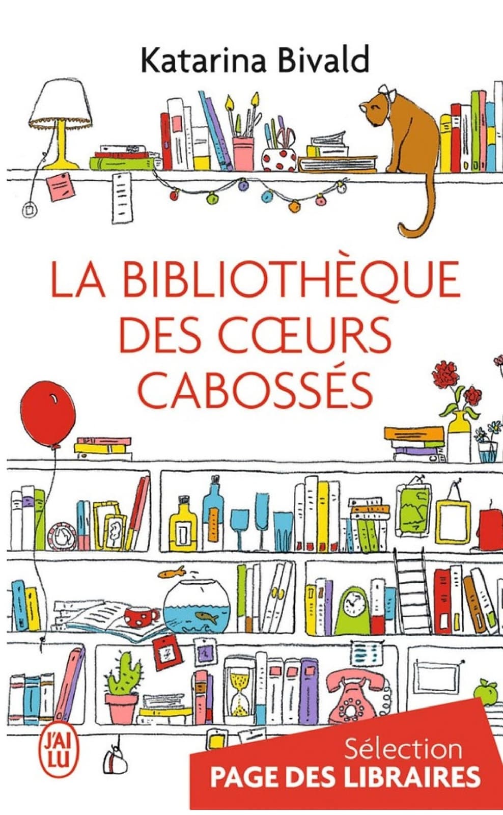 La bibliothèque des cœurs cabossés - Cover