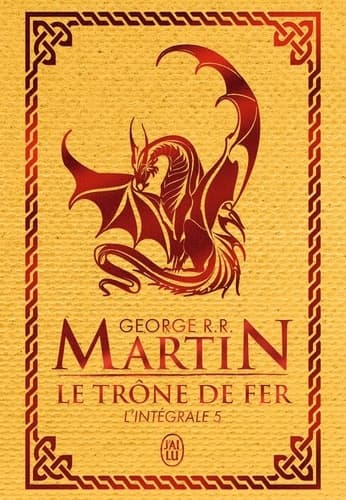 Le Trône de fer l'Intégrale (A game of Thrones) Tome 5 . Edition de luxe - Cover