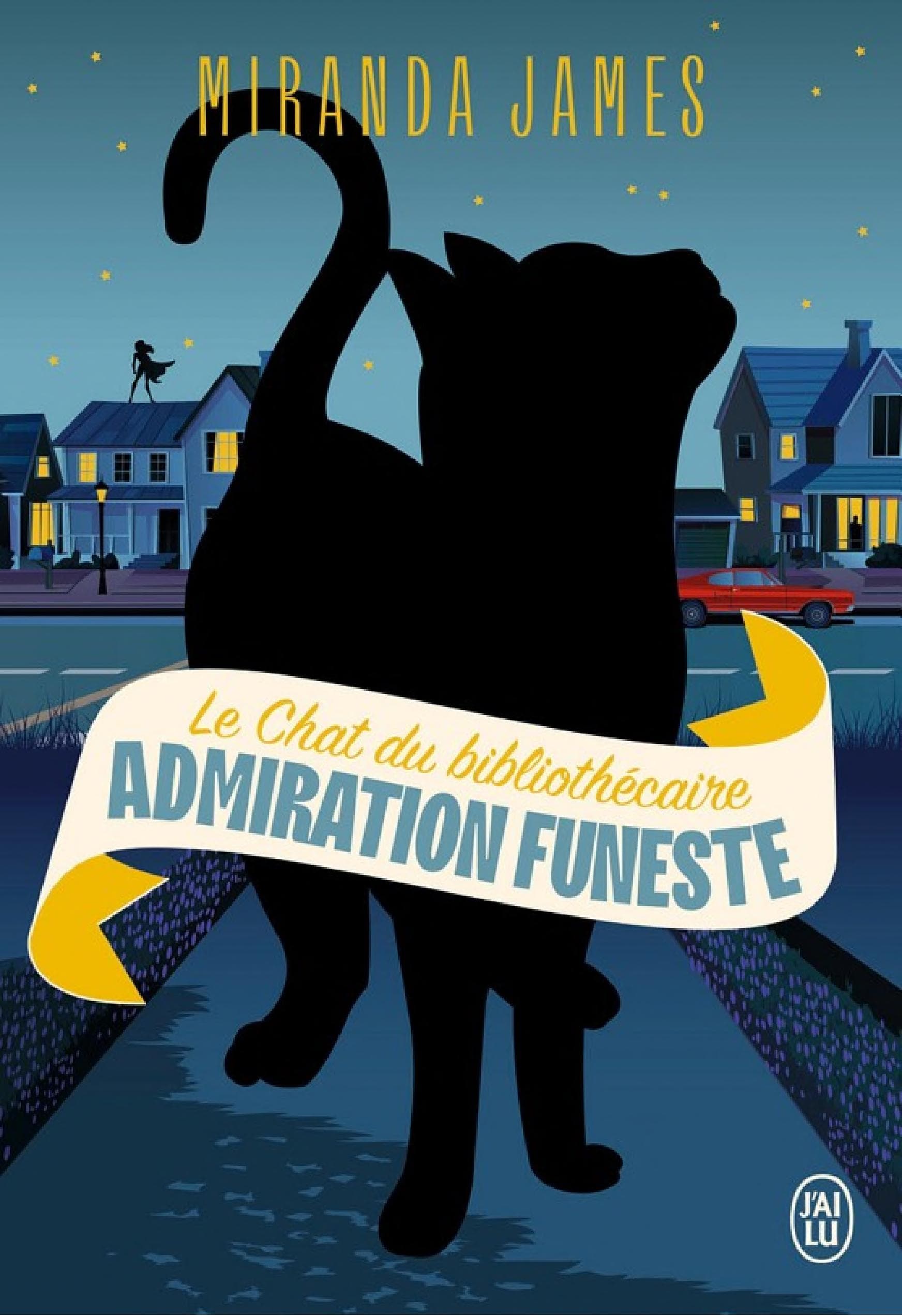 Le chat du bibliothécaire (Tome 5) - Admiration funeste - Cover