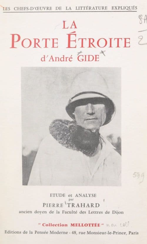 La porte étroite, d'André Gide - Cover