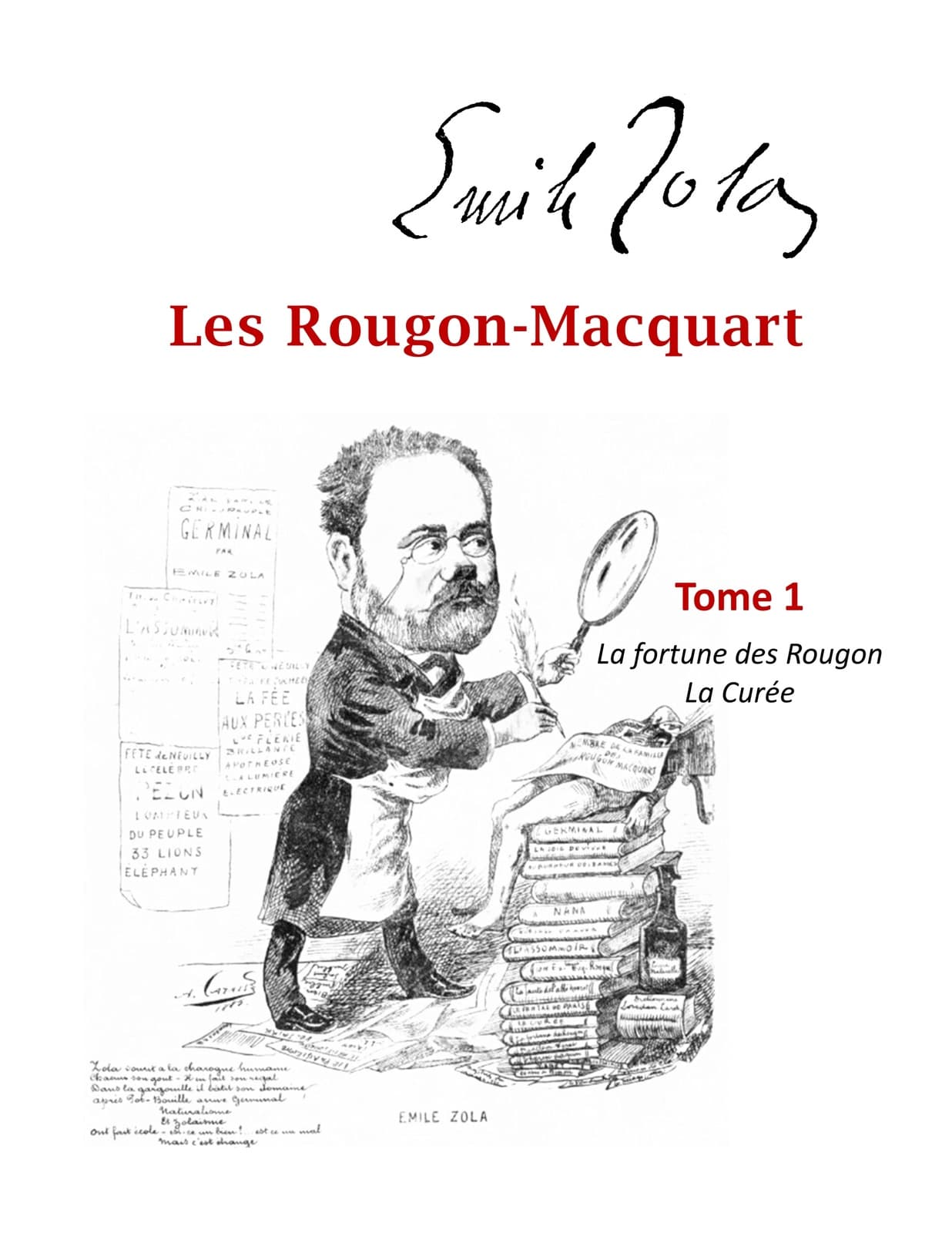 Les Rougon-Macquart - Cover